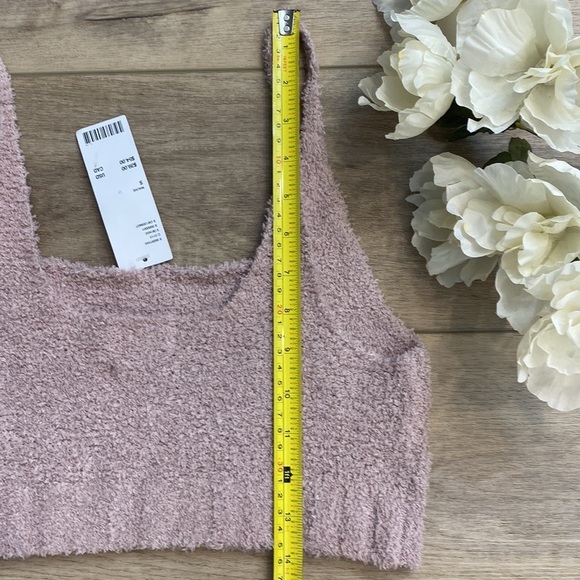 NWT UO | Sasha | Fuzzy‎ Crop Tank Top - Picture 7 of 9